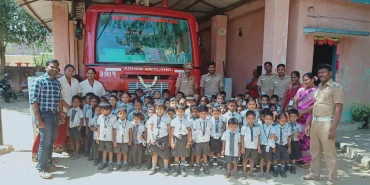 Sri Siksha KendraInternational School Fire Station Visit